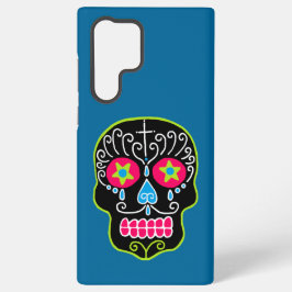 Black Sugar Skull Samsung Galaxy Hülle