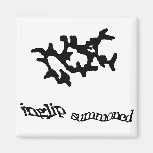 Black Summoning Weedalua Magnet (Vorne)