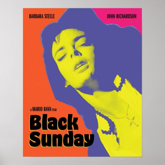Black Sunday 1960 Film Alternative Poster (Vorne)