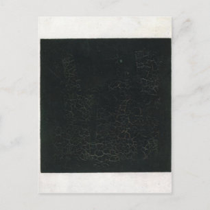 Black Suprematistic Square von Kazimir Malevich Postkarte