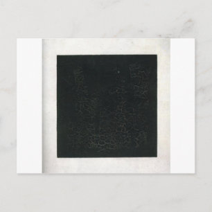 Black Suprematistic Square von Kazimir Malevich Postkarte
