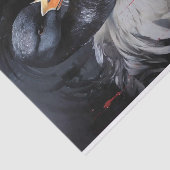 Black Swan 1 Decoupage Paper Seidenpapier (Ausschnitt)