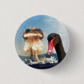 Black Swan Desaster Button (Vorderseite)