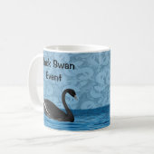 Black Swan-Ereignis Kaffeetasse (Vorderseite Links)
