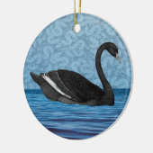 Black Swan-Ereignis Keramik Ornament (Links)