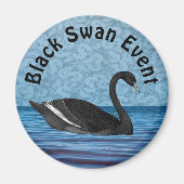 Black Swan-Ereignis Magnet (Vorne)
