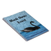 Black Swan-Ereignis Notizblock (Rechte Seite)