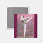 Black Swan Magnet (Vorderseite/Rückseite)