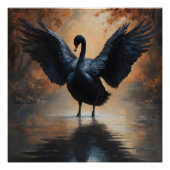 Black Swan no 6 Glossy Poster (Vorderseite)