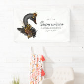 Black Swan Quinceañera Banner (Insitu)