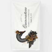 Black Swan Quinceañera Banner (Vertikal)