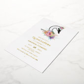 Black Swan Quinceañera Einladung (Gedreht)