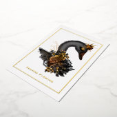 Black Swan Quinceañera Einladung (Gedreht)