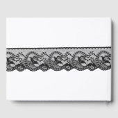 Black Swan Quinceañera Gästebuch (Rückseite)