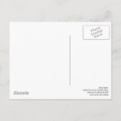 Black Swan, Roath Park Lake, Cardiff, Wales. Postkarte (Rückseite)