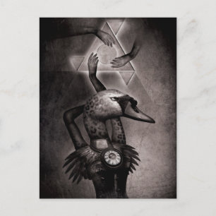 Black Swan Theory Postkarte