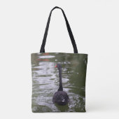 Black Swan Tote Bag Tasche (Rückseite)