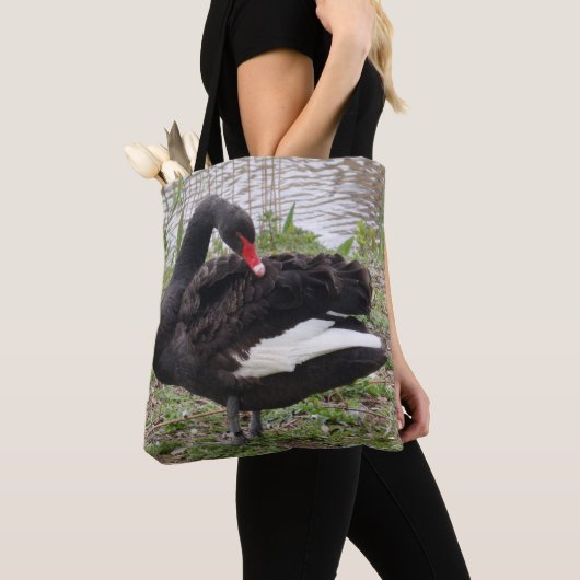 Black Swan Tote Bag Tasche (Von Nahem)