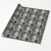 Black Swan Wrapping Paper Geschenkpapier (Ungerollt)