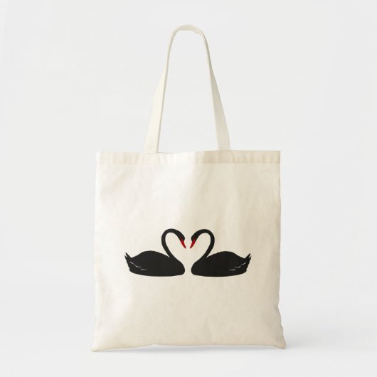 Black Swans Tote Bag Tragetasche (Vorne)