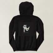 Black sweater design cloth  hoodie (Design Rückseite)