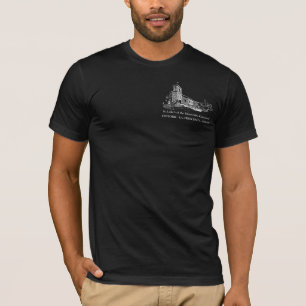 Black T - Shirt Historic - Corner Stone ENGLISH
