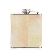 Black & Tan Coonhound Malerei - Original Hunde Kun Flachmann (Rückseite)