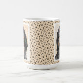 Black & Tan Coonhound Malerei - Original Hunde Kun Kaffeetasse (Mittel)
