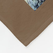 Black & Tan Coonhounds Treeing Fleece Blanket (Ecke)