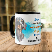 Black Tan Dackel Dog Loyal Friend Tasse