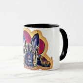 Black Tan German Shepherd Puppy Tasse (VorderseiteRechts)