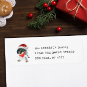 Black Tan Piebald Dackel Welpe Rücksendeadresse