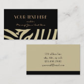 Black&Tan Tierdruck Visitenkarte (Vorne/Hinten)