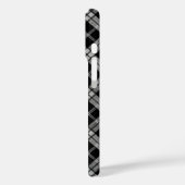 Black Tartan Case-Mate iPhone Hülle (Rückseite / Links)