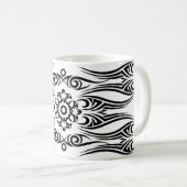 Black Tattoo Tribal 1 Kaffeetasse (VorderseiteRechts)
