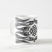 Black Tattoo Tribal 1 Kaffeetasse (Vorderseite Links)
