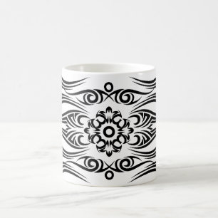 Black Tattoo Tribal 1 Kaffeetasse