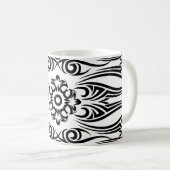 Black Tattoo Tribal 1 Kaffeetasse (VorderseiteRechts)