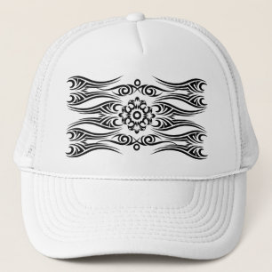Black Tattoo Tribal 1 Truckerkappe