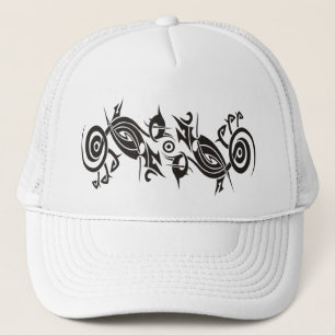 Black Tattoo Tribal 2 Truckerkappe