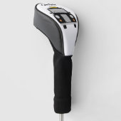 Black Taxi Design Golf Headcover (angewinkelt)