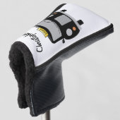 Black Taxi Design Golf Headcover (3/4 Vorderseite)