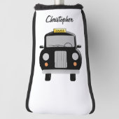 Black Taxi Design Golf Headcover (Rotieren 90)