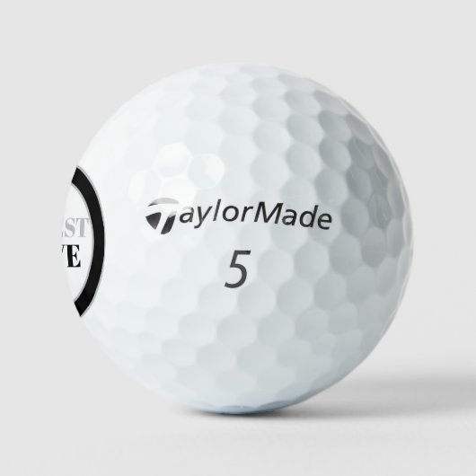 Black Taylor Made Golfball (Logo)