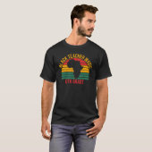 Black Teacher Magic 6th Grade Black History Month  T-Shirt (Vorne ganz)