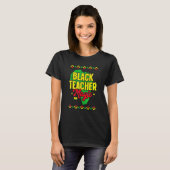 Black Teacher Magic African American Black History T-Shirt (Vorne ganz)