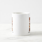 Black Teacher Magic Personalized Mug Kaffeetasse (Mittel)