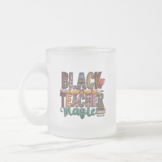 Black Teacher Magic: Sip & Inspirier Mattglastasse (Links)