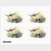Black Tern Rechteckiger Aufkleber (Blatt)