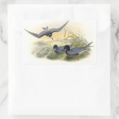 Black Tern Rechteckiger Aufkleber (Tasche)